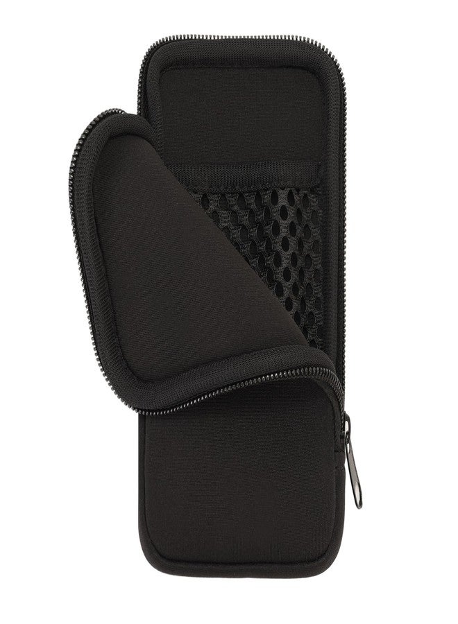 Koikyu Tampon Storage Bag, Neoprene Tampon Organizer Case with Zipper Small Pouch for Feminine Products Portable Period Bags for Women,Ladies (Black) - Image 4